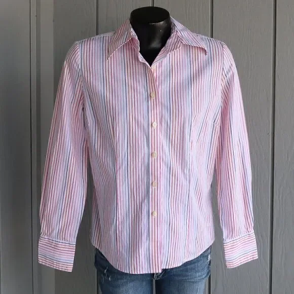 Tommy Hilfiger Striped Long Sleeve Shirt - Picture 2 of 9